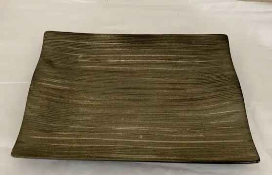 SCHAAL DESIGN GOLD BLACK 31X21 CM NIEUW