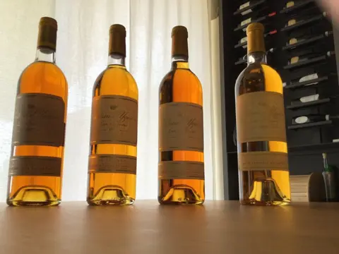 Château d'Yquem; 1987 & 1991 & 1994 & 1998 - Sauternes 1er Cru Supérieur - 4 Flessen (0.75 liter)