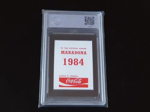 1984 Coca-Cola - Diego Maradona #81 - PGS 6