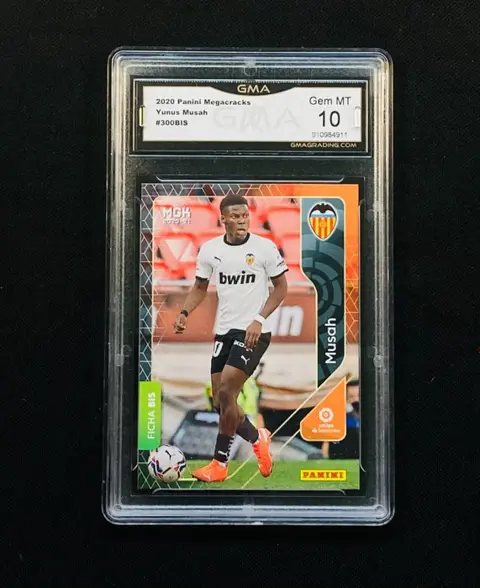 2020 Panini Megacracks - Yunus Musah - Rookie-kaart - GMA 10