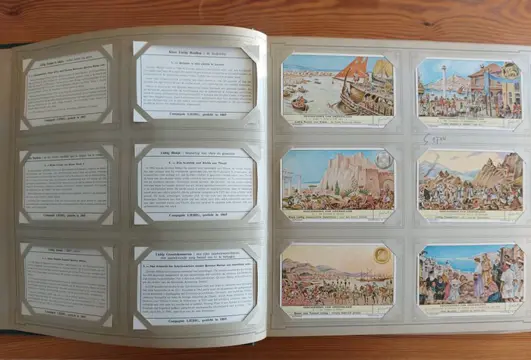 Eén compleet album Liebig Chromo's - Chromo Album van Liebig( vol ) (Collectie van 300) - 1950