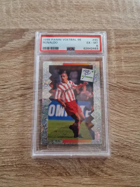 1995 Panini Voetbal 96 - #90 Ronaldo - PSV - Action Sticker