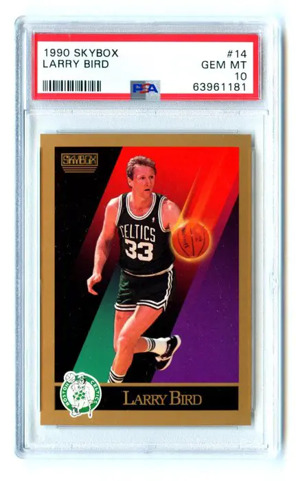 1990 Skybox - Magic Johnson - Larry Bird - Scottie Pippen - Lot of 3 graded cards! - PSA 10