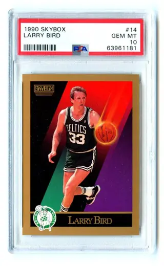 1990 Skybox - Magic Johnson - Larry Bird - Scottie Pippen - Lot of 3 graded cards! - PSA 10