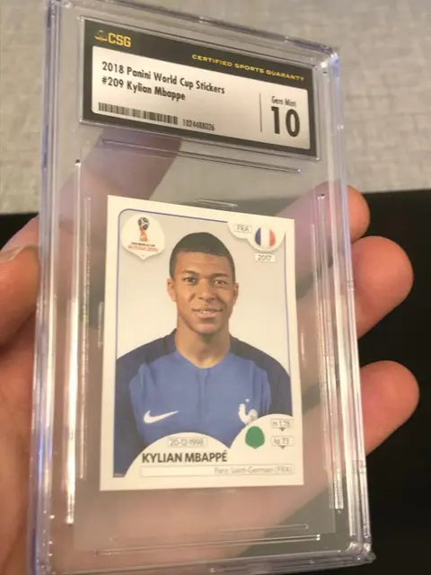 2018 Panini World Cup - Kylian Mbappé #209 - CSG 10