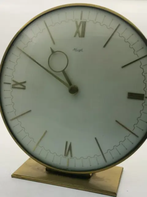 Tafelblad klok - Kienzle - Glas, Messing - Midden 20e eeuw