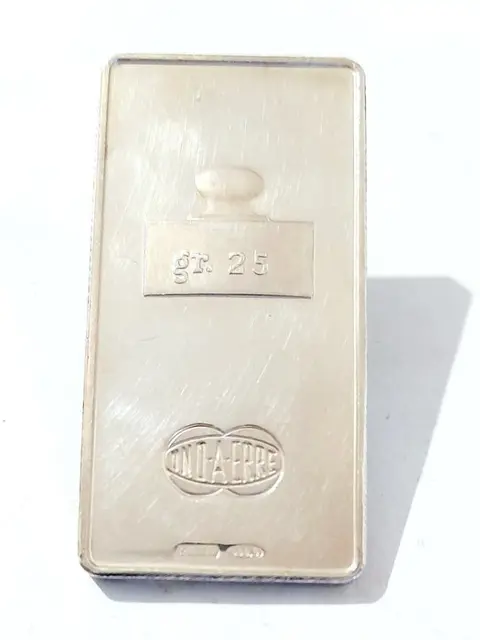 100 gram - Zilver .999 - UnoAErre - Lingottino della Fortuna