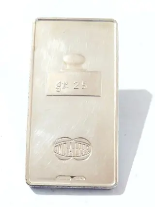 100 gram - Zilver .999 - UnoAErre - Lingottino della Fortuna