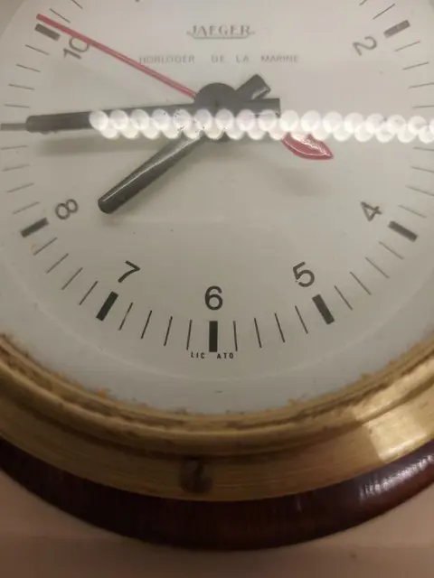 Jaeger Lic Ato horlogemaker van de marine - Hout, Staal - Midden 20e eeuw