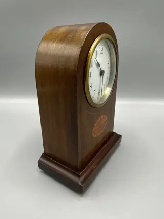 Tafelblad klok - Hout, Messing - circa 1900
