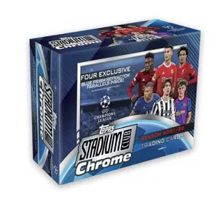 2021/22 TOPPS Stadium Club Chrome UEFA Champions League - Verzegelde blasterdoos