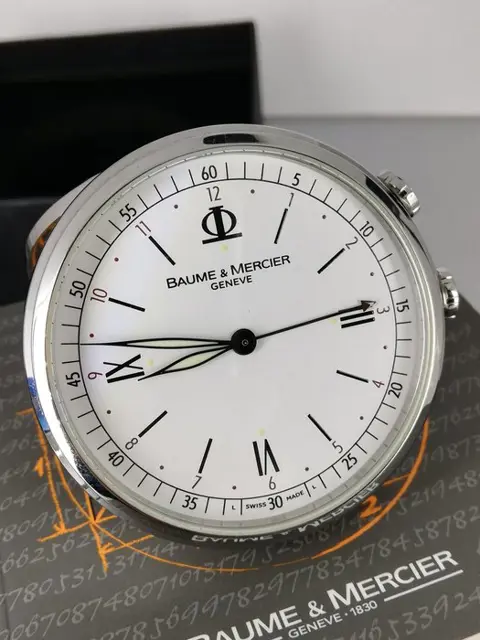 Wekker - Baume & Mercier - Staal - 21e eeuw