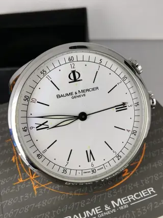 Wekker - Baume & Mercier - Staal - 21e eeuw