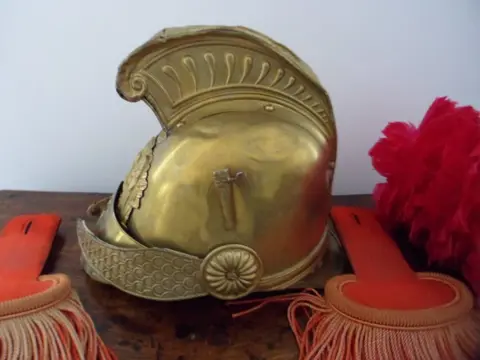 Frankrijk - Brandweerman van het Tweede Keizerrijk - Helm