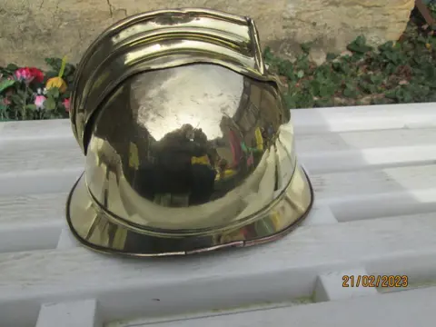 Frankrijk - brandweerman - Helm - 1895