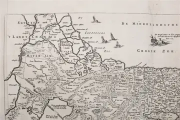 Midden-Oosten, Holy Land; Nicolas Visscher - Perigrinatie ofte Veertich-Jarige Reyse der Kinderen Israel - 1651-1660