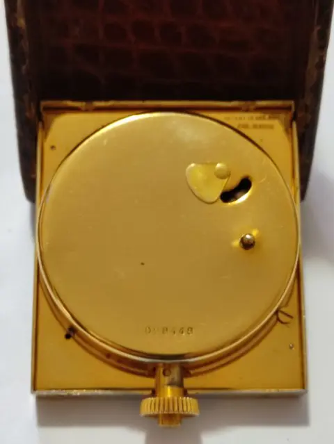 Reisklok - Jaeger LeCoultre - Staal - Midden 20e eeuw