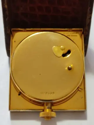 Reisklok - Jaeger LeCoultre - Staal - Midden 20e eeuw
