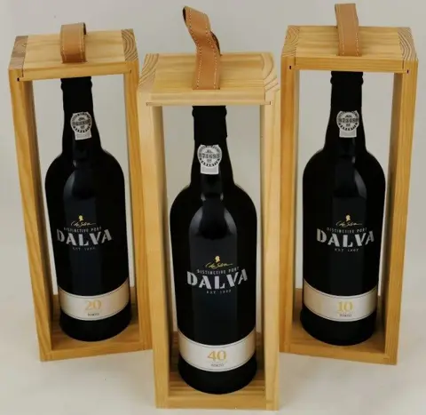 C. da Silva - Dalva - 40 & 20 & 10 years old Tawny Port - Douro, Oporto, Port - 3 Flessen (0.75 liter)