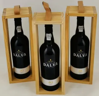 C. da Silva - Dalva - 40 & 20 & 10 years old Tawny Port - Douro, Oporto, Port - 3 Flessen (0.75 liter)