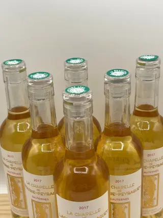 2017 La Chapelle de Lafaurie-Peyraguey Femme et Rasins Lalique - Sauternes - 6 Halve fles (0.375 L)