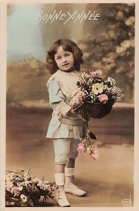 Nostalgische kinderkaarten (gevarieerd) - Ansichtkaarten (350) - 1915