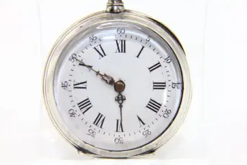 Zakhorloge 1880 zilver met sleutel - Zilver - Eind 1800