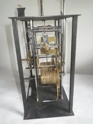 Comtoise Wandklok - Ijzer en Messing - Midden 20e eeuw