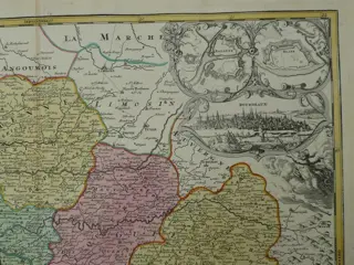 Frankrijk, Aquitaine, Bordeaux; Johann Babtist Homann - Tabula Aquitaniae complectens - 1721-1750