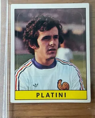1979/80 Panini Calciatori - Michel Platini #313 - European Grading 4.5