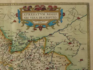 Frankrijk, Artois; Abraham Ortelius - Atrebatum Regionis vera descriptio - 1601-1620
