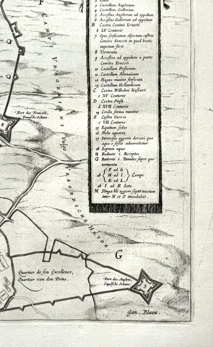 Nederland, Groenlo; J. Blaeu - Grolla Obsessa et expugnata ... - 1621-1650