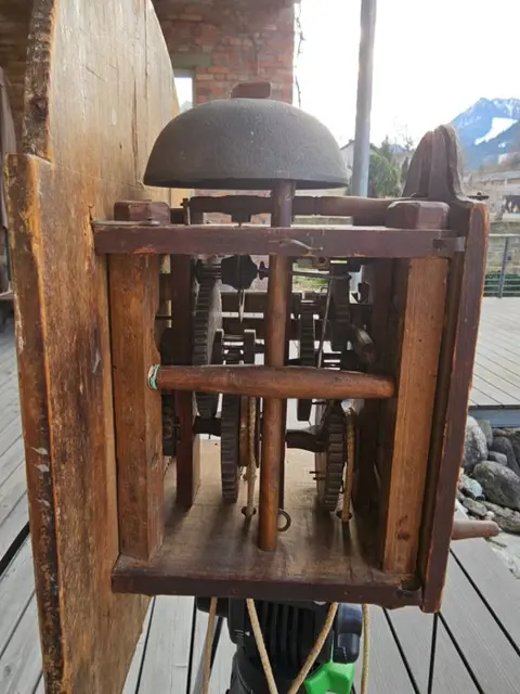Zwarte Woud wandklok - Hout - omstreeks 1780