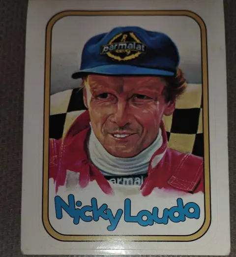 1982 Panini Stickers - Nicky Lauda
