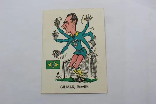 1966 Monty World Cup - Lot of 4 cards including Pelé