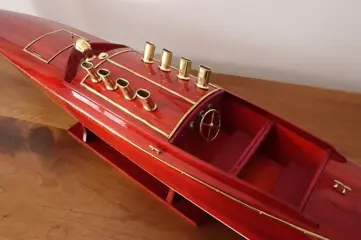 Modelboot op schaal, Beroemde Amerikaanse Dixie 90cm Superb runabout - Hout - 2018