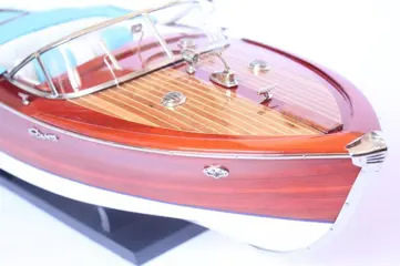 Modelboot op schaal, riva aquarama 67cm Italiaans hout - Hout - Eind 20e eeuw