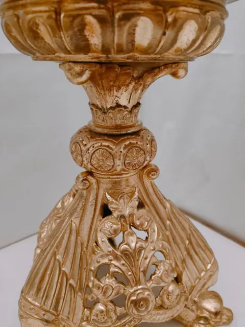 Candelabrum (1) - Art Nouveau - Brons (verguld) - Eind 19e eeuw