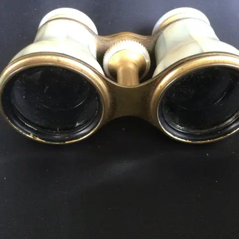 Toneelkijkertje - Messing, Parelmoer - Begin 20e eeuw