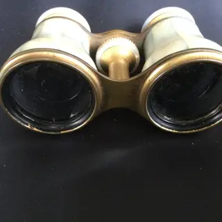 Toneelkijkertje - Messing, Parelmoer - Begin 20e eeuw