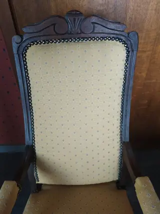 Voltaire fauteuil - Hout - Eerste helft 20e eeuw