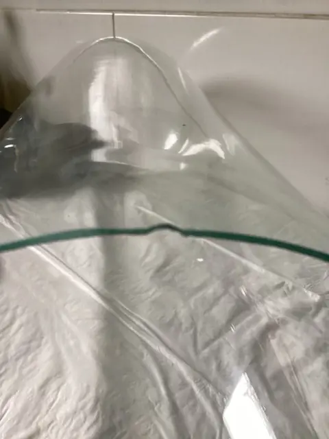 Globe en verre soufflé - Glas, Hout - Begin 19e eeuw