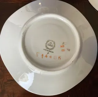 Servies met romantische voorstelling naar Fragonard (12) - Barok stijl - Porselein