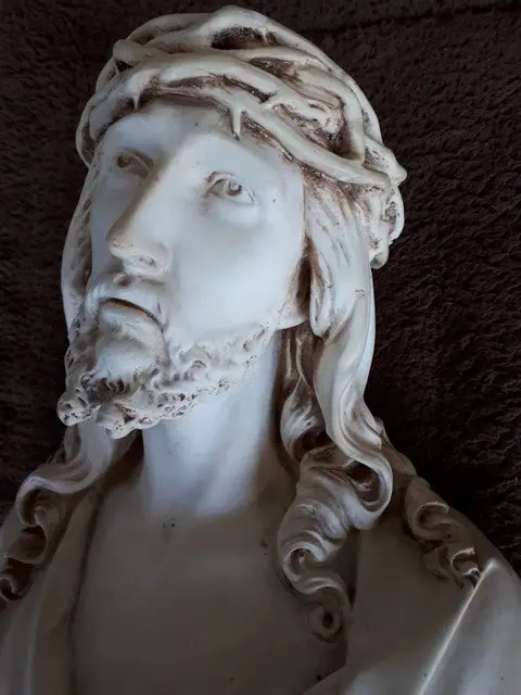 Beeld, "Ecce Homo" - Gips - Begin 20e eeuw
