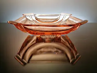 August Walther & Sohne AG Dresden - Rosaline coupe "Sigrid" (1) - Glas, Kristal