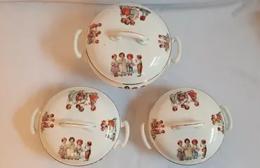 Societe Ceramique - kinder eetservies "decor 2019" (25) - Aardewerk