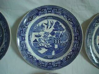 J.B. Cappellemans - Willow borden (6) - Aardewerk