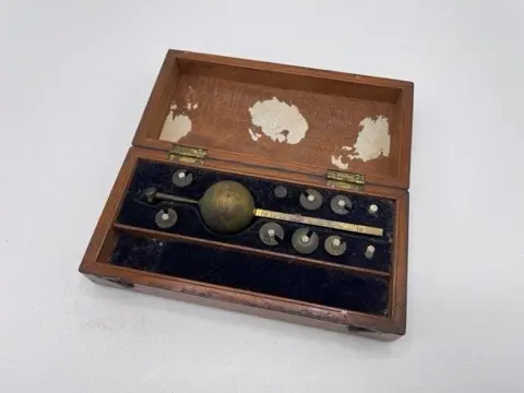 Hydrometer, Sike's - Hout, messing, diversen - Eind 19e eeuw