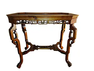 Bijzettafel (1) - Hout - Eerste helft 20e eeuw