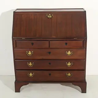 Queen Anne stijl prullenbak - Queen Anne stijl - Hout - Begin 20e eeuw